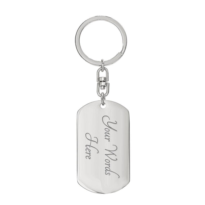 Romantic Keychain Gift for Boyfriend or Husband

