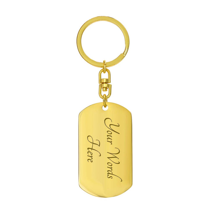 Romantic Keychain Gift for Boyfriend or Husband

