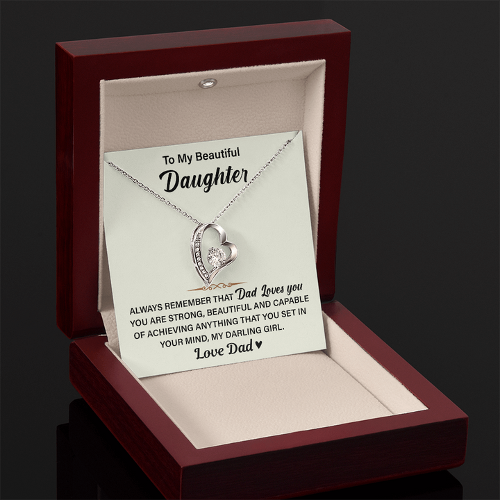 "To My Beautiful Daughter" gift.

