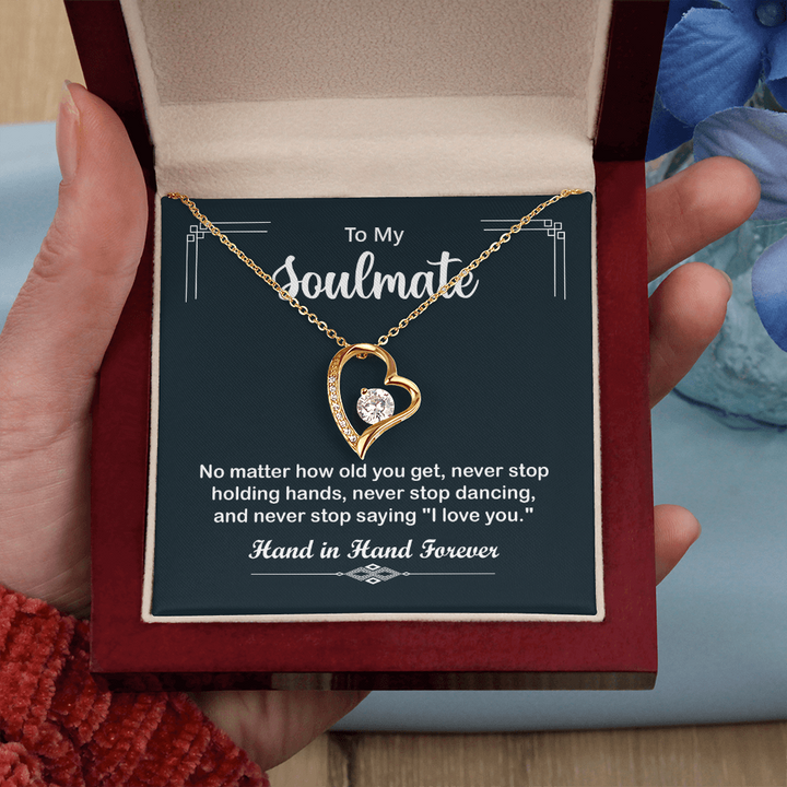 Romantic note to soulmate about lasting love