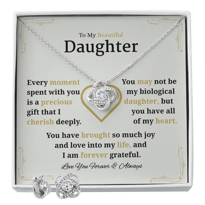 Emotional message for cherished daughter