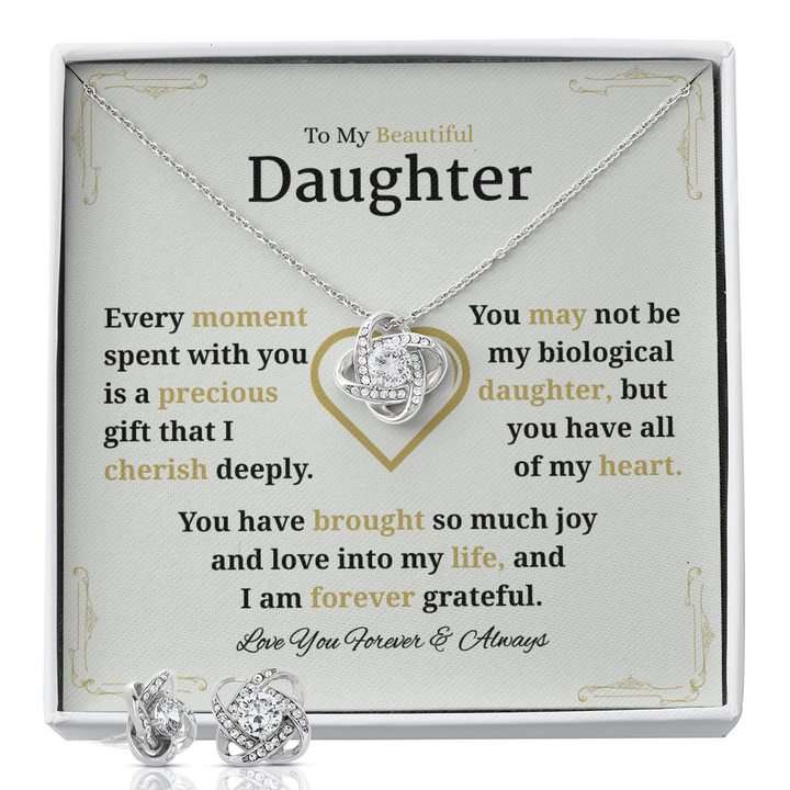 Emotional message for cherished daughter