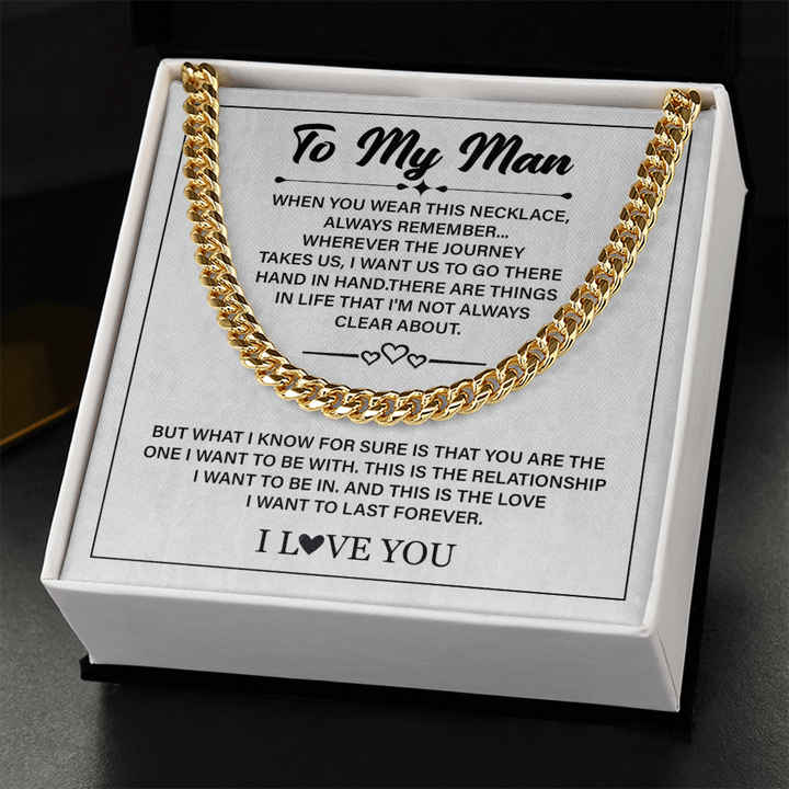 Hand in hand journey necklace