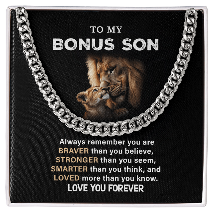 Bonus son inspirational message