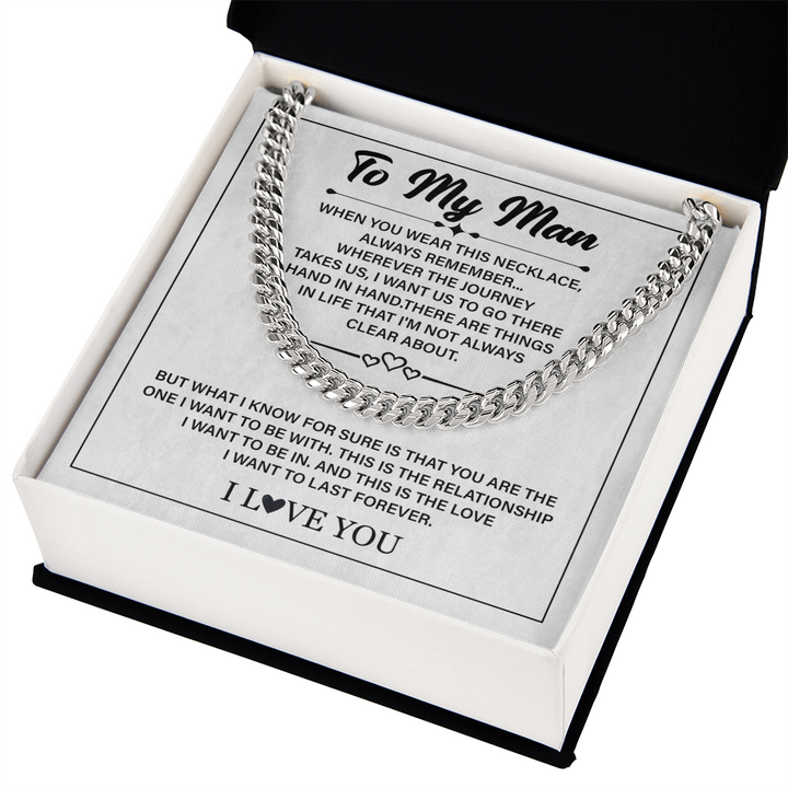Hand in hand journey necklace