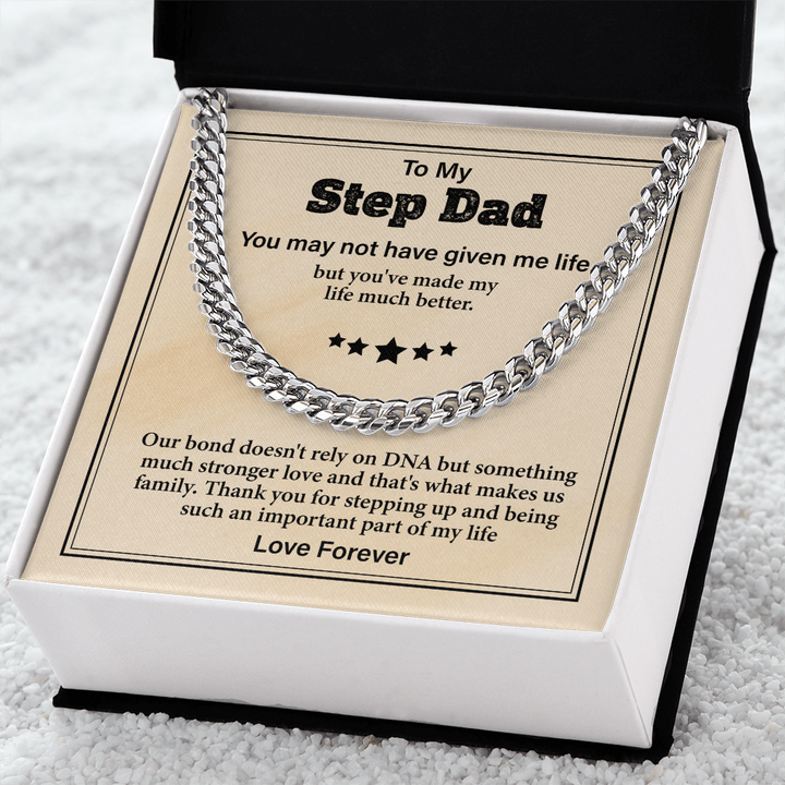 Stepdad appreciation poem with stars