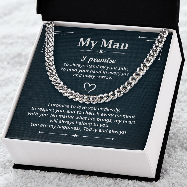 Heartfelt engraved gift for boyfriend