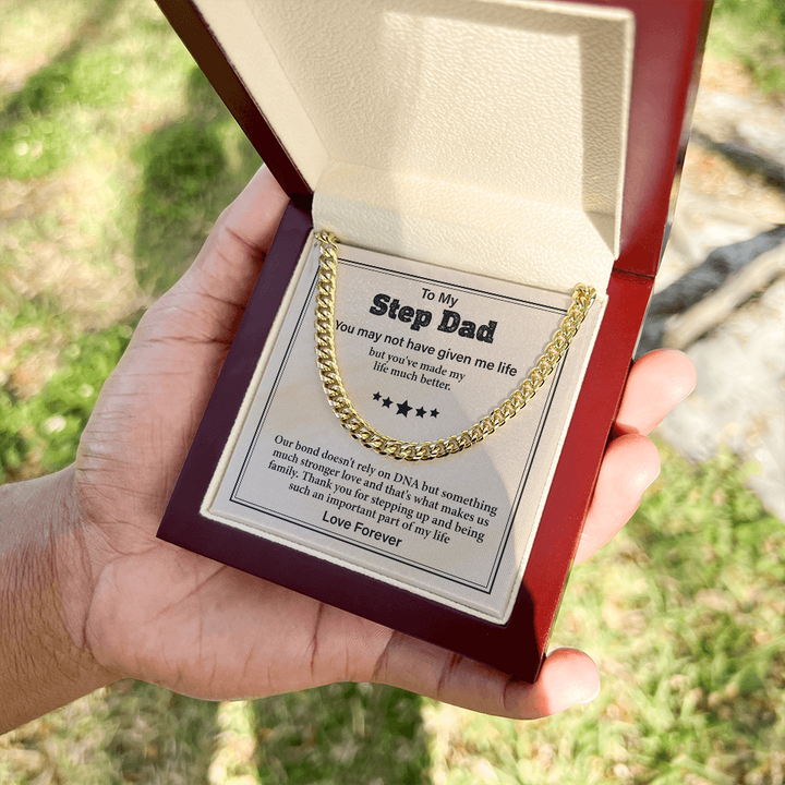 Stepdad love poem with five stars