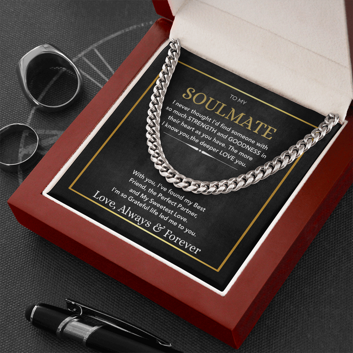 Romantic letter expressing deep love