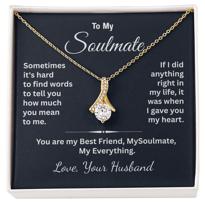 "Romantic love note to husband"