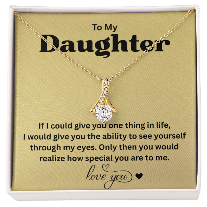 Special message from dad to girl