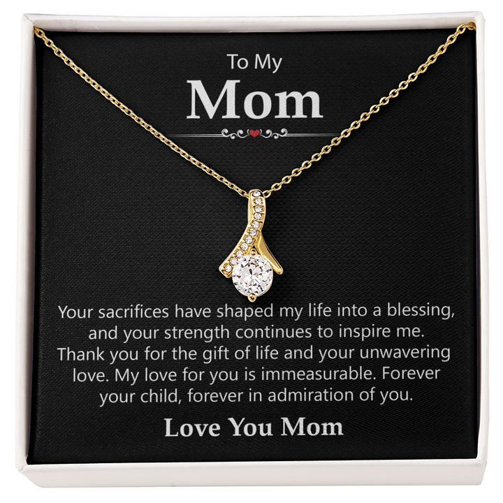 Mom Gifts Necklace From Son or Daughter