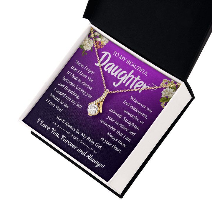 Heartfelt mom to daughter jewelry