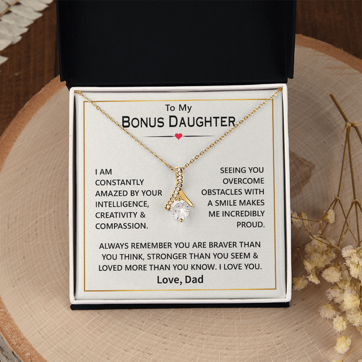 Gift box, heartfelt message.