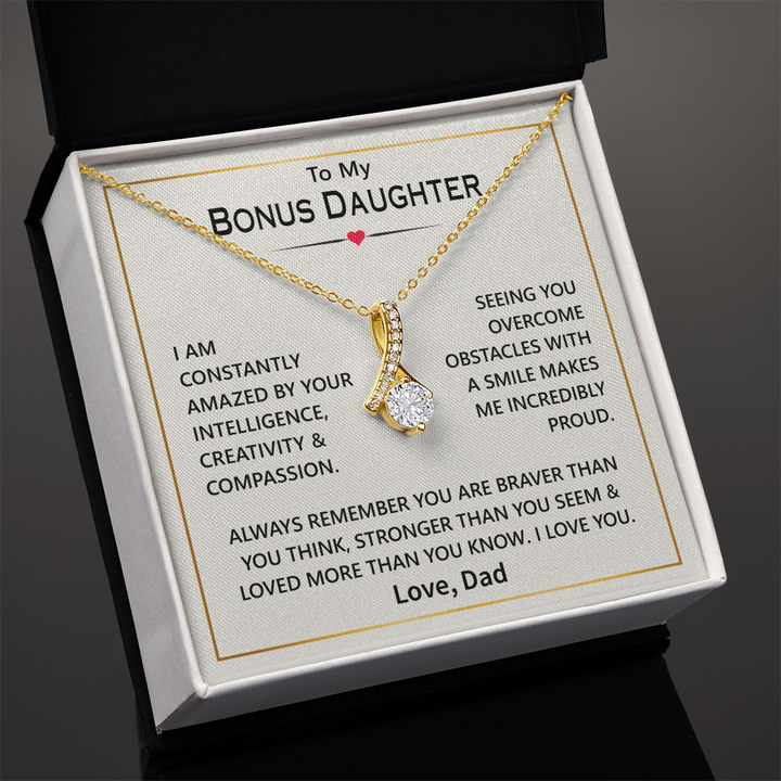 Gift box, heartfelt message.
