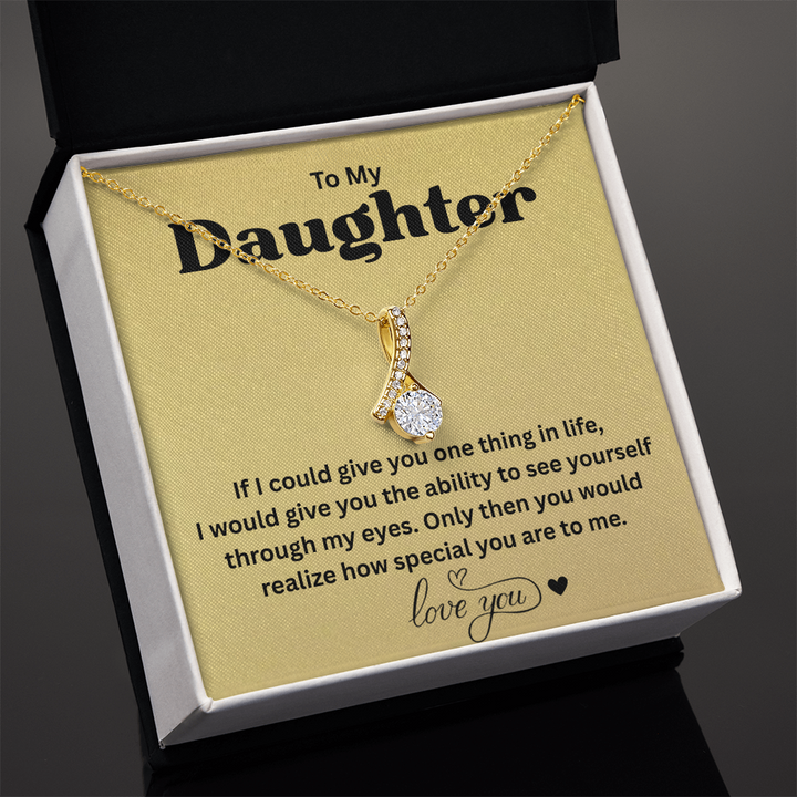 Special message from dad to girl