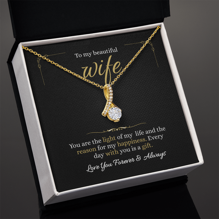 Gift Boxed Necklace for Wife from Husband