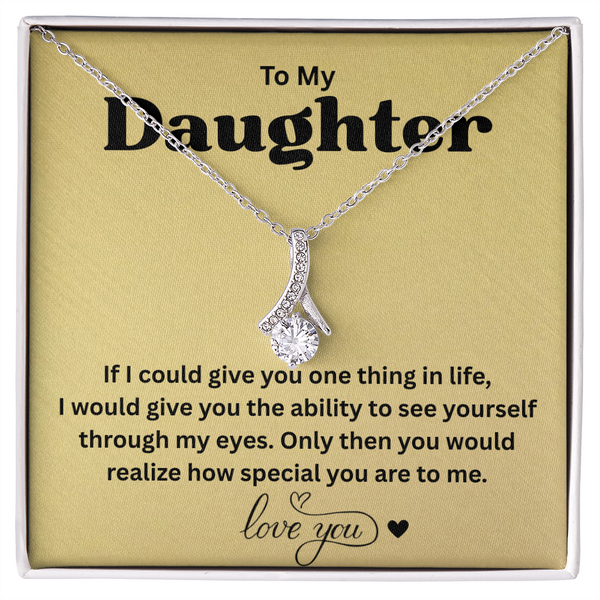 Special message from dad to girl