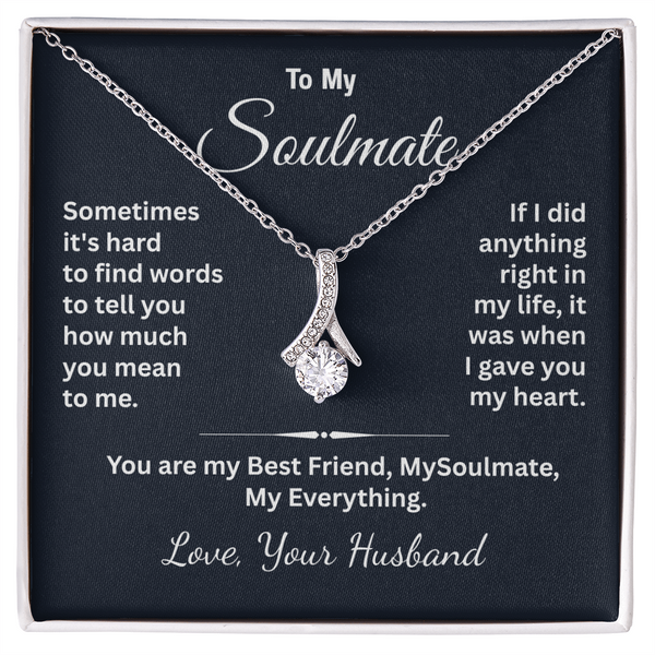 "Romantic love note to husband"