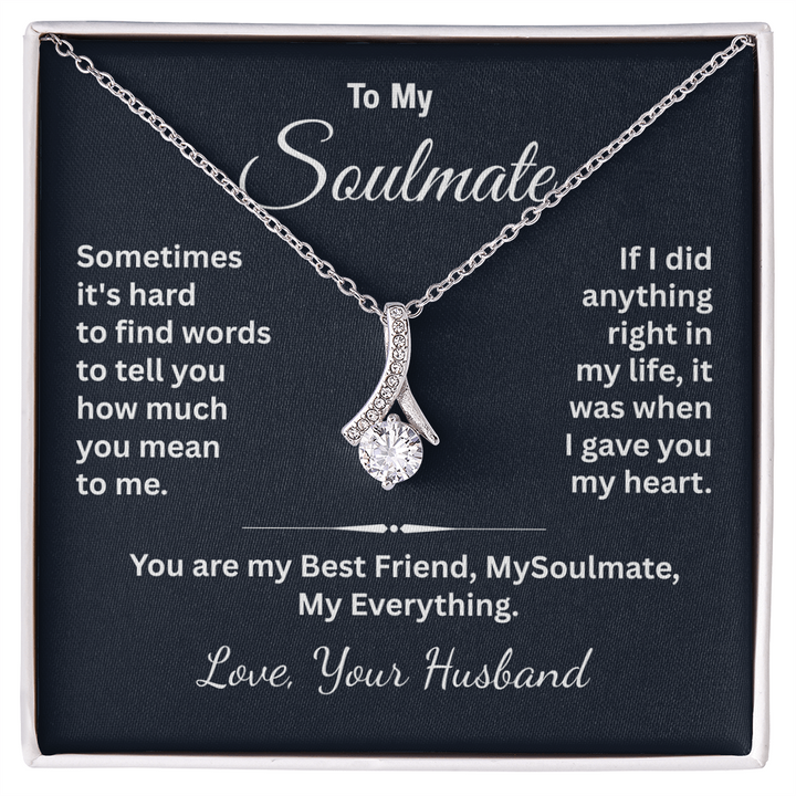 "Romantic love note to husband"