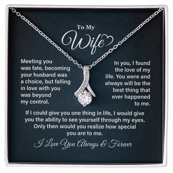 To My Wife" romantic note with heartfelt marriage promises