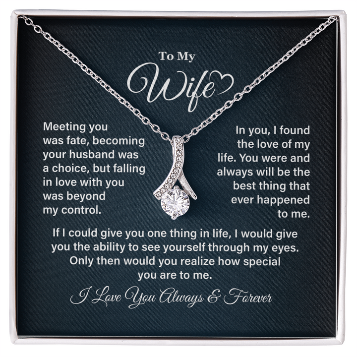 To My Wife" romantic note with heartfelt marriage promises