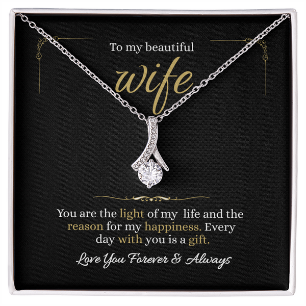 Gift Boxed Necklace for Wife from Husband