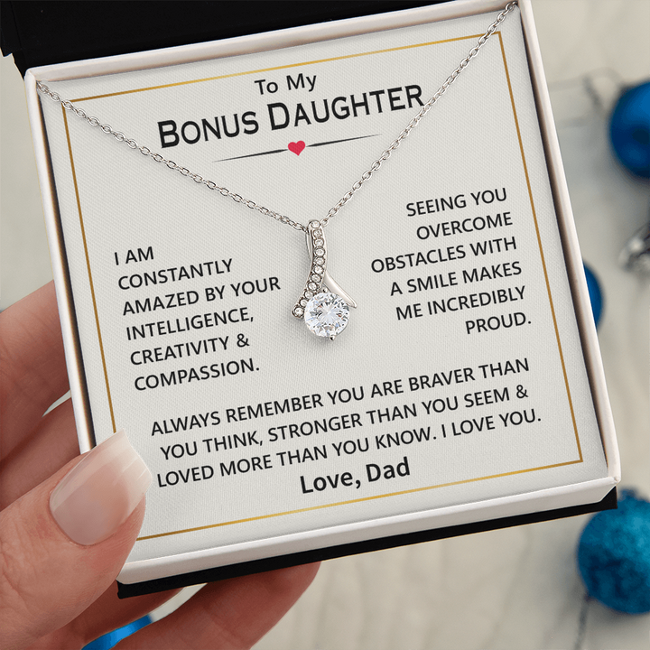 Gift box, heartfelt message.