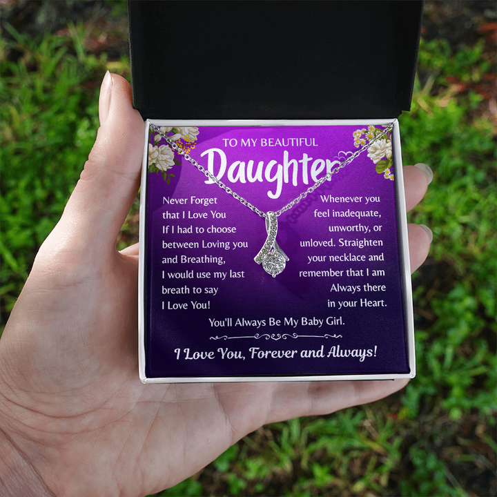 Heartfelt mom to daughter jewelry
