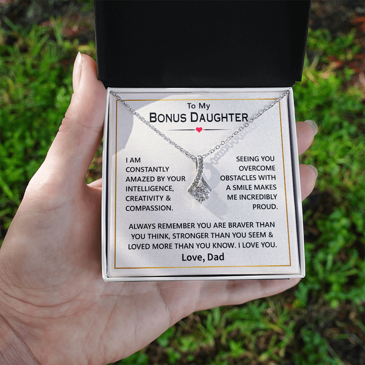 Gift box, heartfelt message.