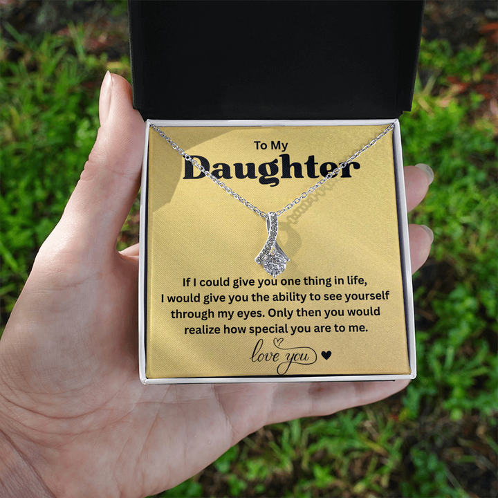 Special message from dad to girl