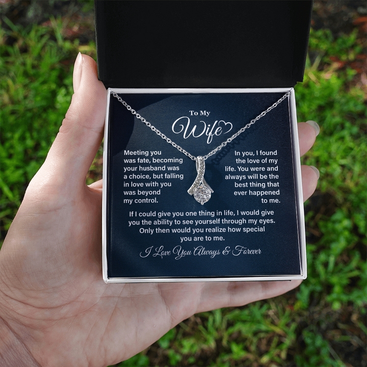 To My Wife" romantic note with heartfelt marriage promises
