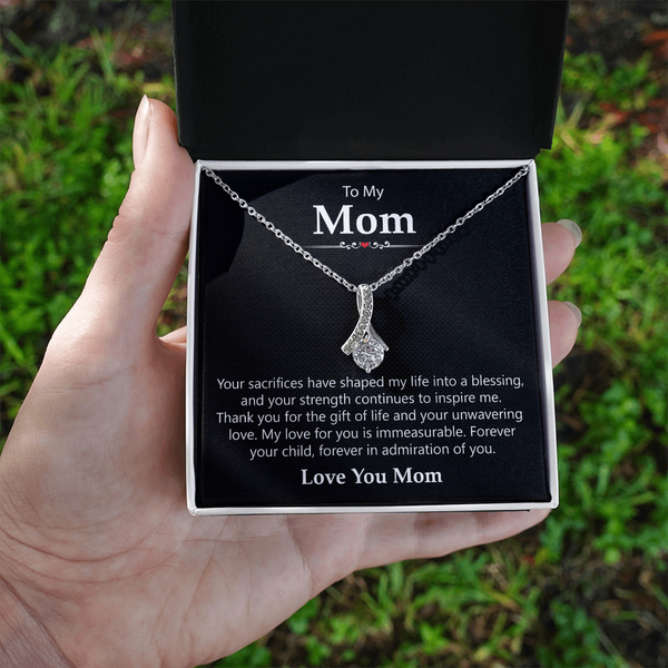 Mom Gifts Necklace From Son or Daughter