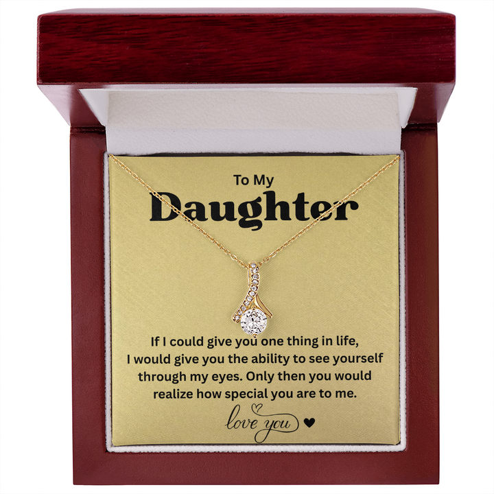 Special message from dad to girl