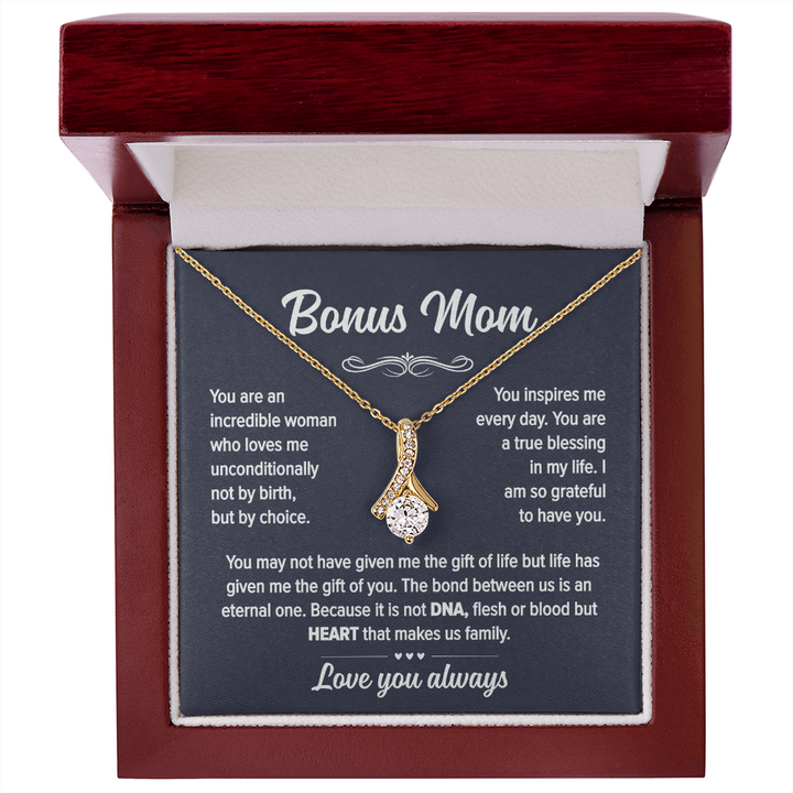 Mom Gift Love Knot Necklace