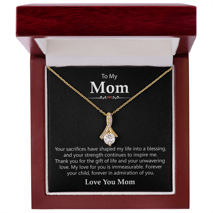 Mom Gifts Necklace From Son or Daughter