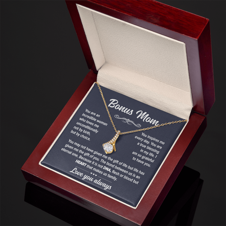 Mom Gift Love Knot Necklace