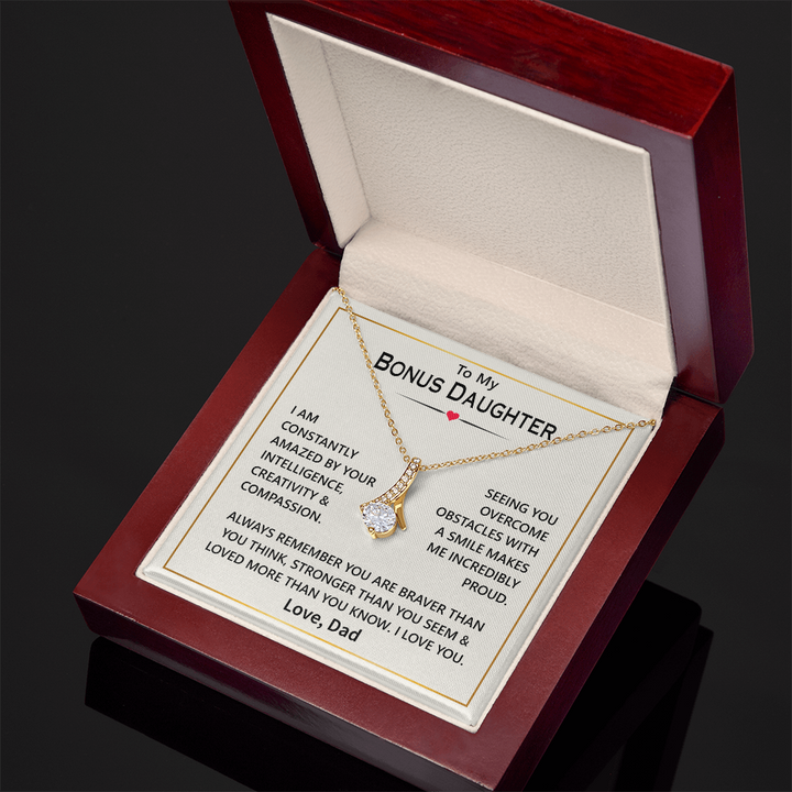 Gift box, heartfelt message.