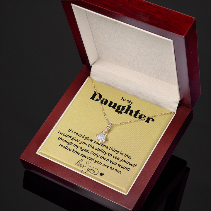 Special message from dad to girl
