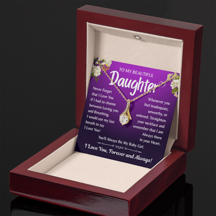 Heartfelt mom to daughter jewelry