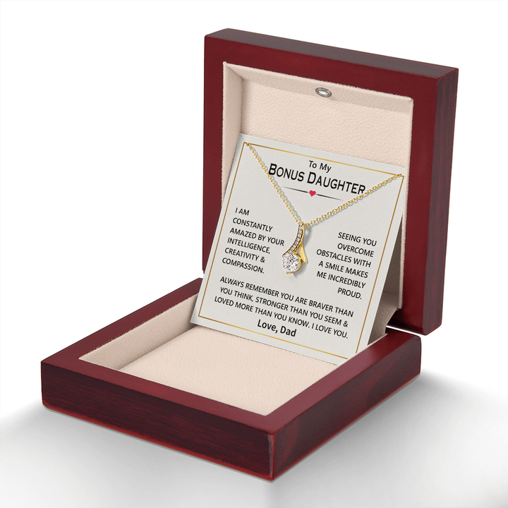 Gift box, heartfelt message.