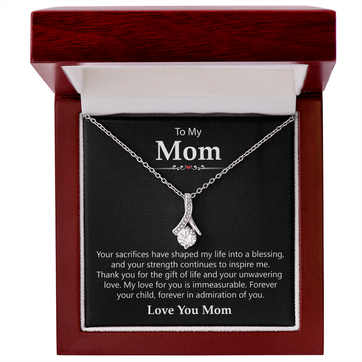 Mom Gifts Necklace From Son or Daughter