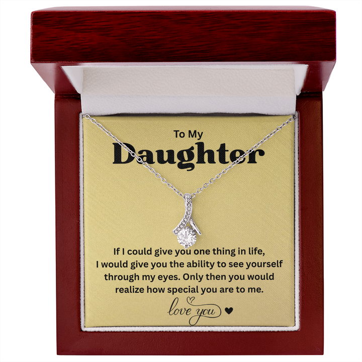 Special message from dad to girl