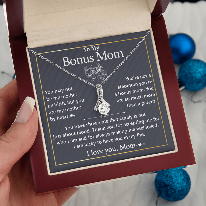 Loving Tribute Necklace for Bonus Mom