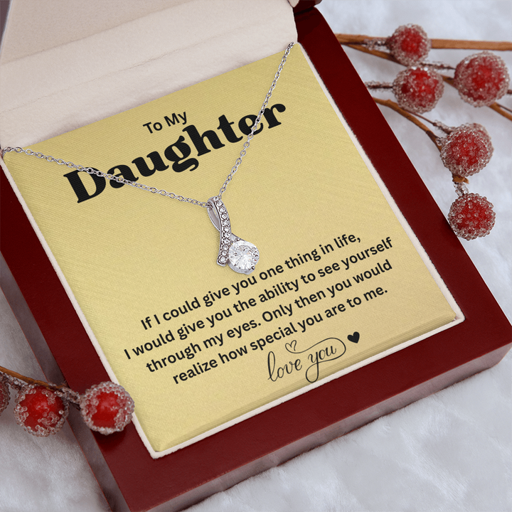 Special message from dad to girl