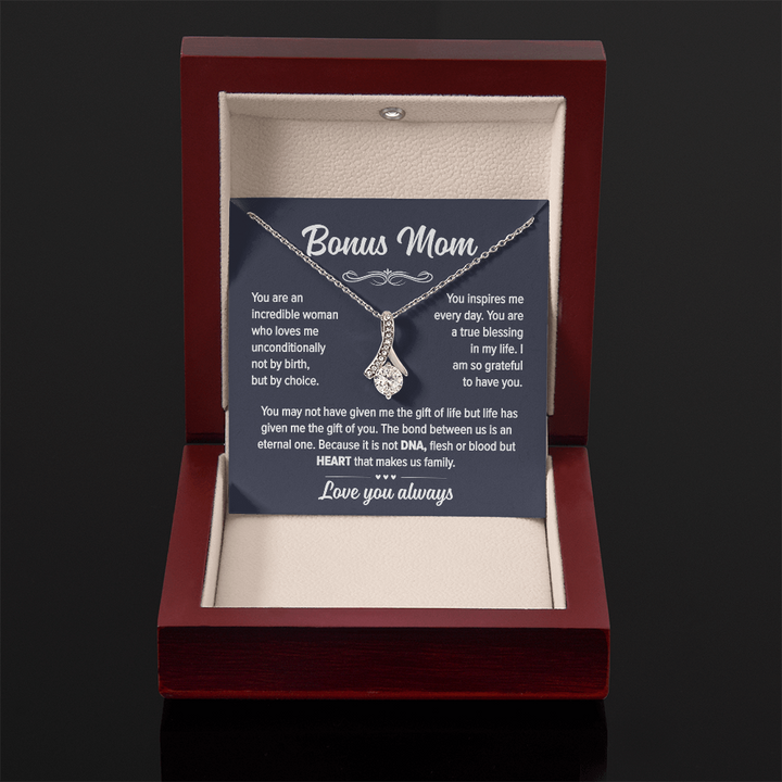 Mom Gift Love Knot Necklace