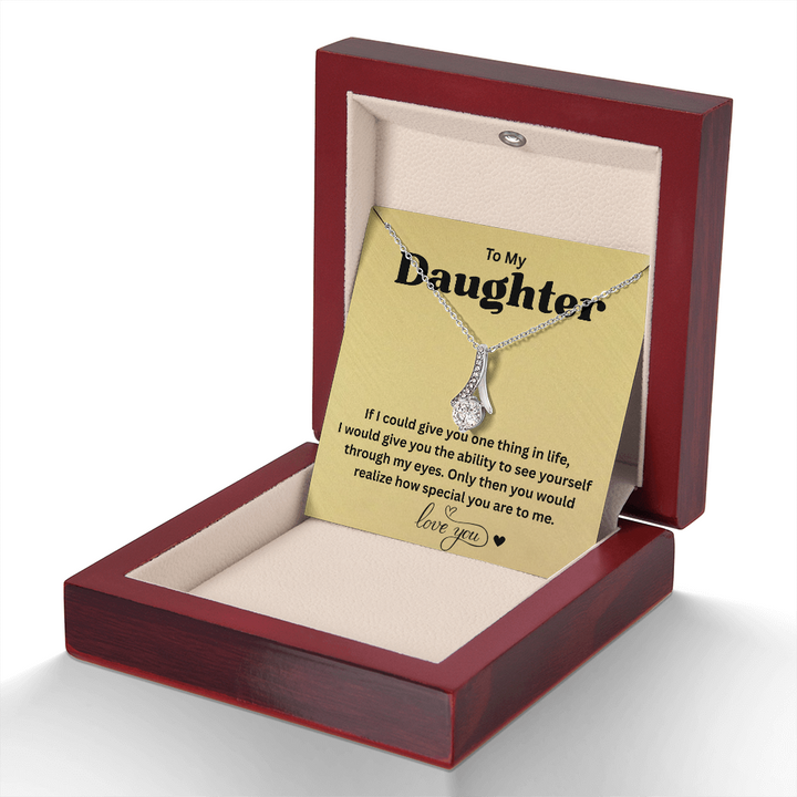 Special message from dad to girl