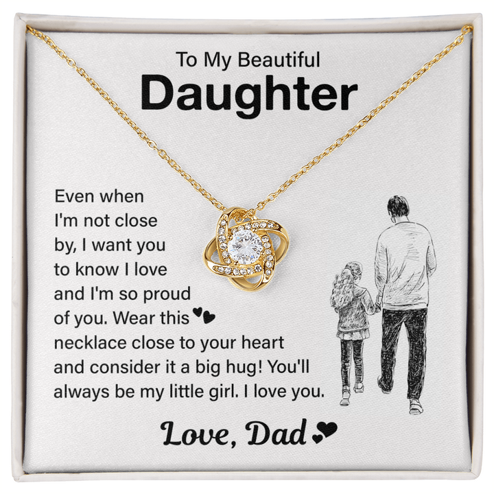 Daughter necklace gift from Dad.
