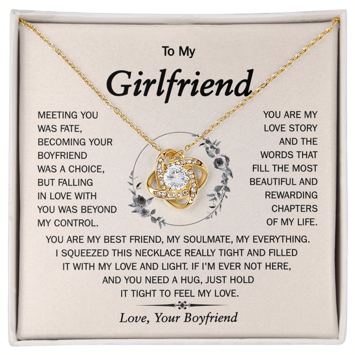 Romantic necklace gift symbolizing love and devotion.