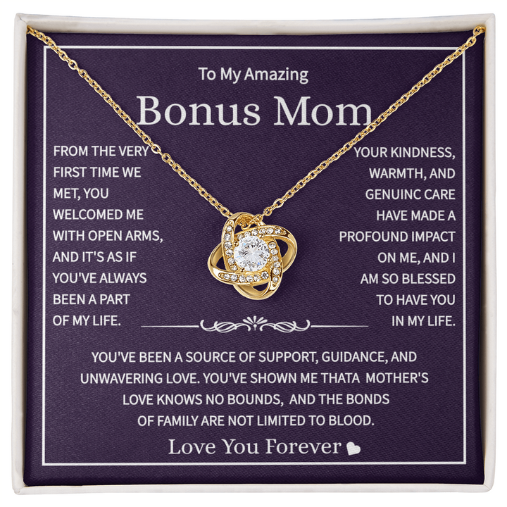 Love message for bonus mom